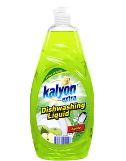 Жидкое средство для мытья посуды яблоко/1225 мл KALYON EXTRA