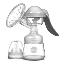 Ручной молокоотсос Bebumi BM Pro (white) + силиконовая массажная насадка Ручной молокоотсос Bebumi BM Pro (white) + силиконовая массажная насадка