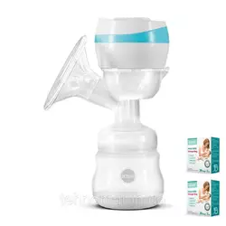 Электрический двухфазный  молокоотсос Bebumi BS1 (blue) с силиконовой соской + пакеты для хранения молока Электрический двухфазный  молокоотсос Bebumi BS1 (blue) с силиконовой соской + пакеты для хранения молока