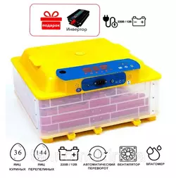 Инкубатор автоматический Tehnomur, MS-36/144 + инвертор Инкубатор автоматический Tehnomur, MS-36/144 + инвертор