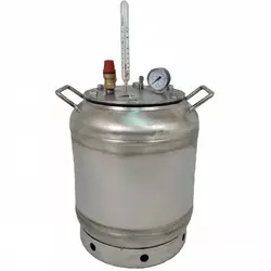 Автоклав бытовой электрический ЛАН на 16 банки (нержавеющая сталь, фланцевый) Автоклав бытовой электрический ЛАН на 16 банки (нержавеющая сталь, фланцевый)