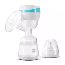 Электрический двухфазный  молокоотсос Bebumi BS1 (blue) с силиконовой соской Электрический двухфазный  молокоотсос Bebumi BS1 (blue) с силиконовой соской