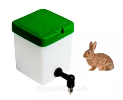 Поилка для кроликов Tehnomur 0.5 л. Поилка для кроликов Tehnomur 0.5 л.