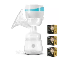 Электрический двухфазный  молокоотсос Bebumi BS1 (blue) с силиконовой соской + пакеты для хранения молока Электрический двухфазный  молокоотсос Bebumi BS1 (blue) с силиконовой соской + пакеты для хранения молока