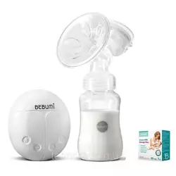 Электрический  молокоотсос Bebumi BS Eco (A white) с силиконовой соской  + пакеты для хранения грудного молока Электрический  молокоотсос Bebumi BS Eco (A white) с силиконовой соской  + пакеты для хранения грудного молока