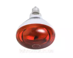 Лампа инфракрасная Tehnomur R125  цвет стекла оранжевый 375 Вт