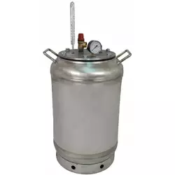 Автоклав бытовой ЛАН на 24 банки (нержавеющая сталь, фланцевый) Автоклав бытовой ЛАН на 24 банки (нержавеющая сталь, фланцевый)