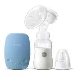 Электрический  молокоотсос Bebumi BS Eco (C blue) с силиконовой соской Электрический  молокоотсос Bebumi BS Eco (C blue) с силиконовой соской