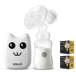 Электрический  молокоотсос Bebumi BS Eco (B white) с силиконовой соской  + пакеты для хранения грудного молока Электрический  молокоотсос Bebumi BS Eco (B white) с силиконовой соской  + пакеты для хранения грудного молока