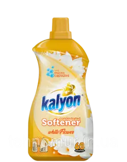 Концентрированный ополаскиватель, смягчитель blossom white Kalyon Extra 1500 мл Концентрированный ополаскиватель, смягчитель blossom white Kalyon Extra 1500 мл