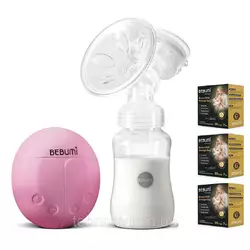 Электрический  молокоотсос Bebumi BS Eco (A pink) с силиконовой соской + пакеты для хранения грудного молока Электрический  молокоотсос Bebumi BS Eco (A pink) с силиконовой соской + пакеты для хранения грудного молока