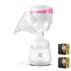 Электрический двухфазный  молокоотсос Bebumi BS1 (pink) с силиконовой соской + пакеты для хранения молока Электрический двухфазный  молокоотсос Bebumi BS1 (pink) с силиконовой соской + пакеты для хранения молока