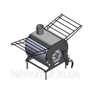 Печь отопительно-варочная "БАБОЧКА" Печь отопительно-варочная "БАБОЧКА"
