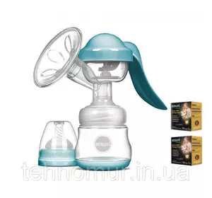 Ручной молокоотсос Bebumi BM Pro (blue) + силиконовая массажная насадка + пакеты для хранения грудного молока Ручной молокоотсос Bebumi BM Pro (blue) + силиконовая массажная насадка + пакеты для хранения грудного молока