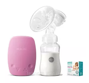 Электрический  молокоотсос Bebumi BS Eco (C pink) с силиконовой соской + пакеты для хранения грудного молока Электрический  молокоотсос Bebumi BS Eco (C pink) с силиконовой соской + пакеты для хранения грудного молока