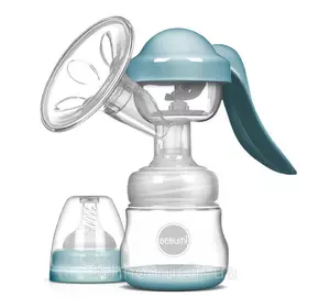 Ручной молокоотсос Bebumi BM Pro (blue) + силиконовая массажная насадка Ручной молокоотсос Bebumi BM Pro (blue) + силиконовая массажная насадка