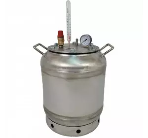 Автоклав бытовой электрический ЛАН на 16 банки (нержавеющая сталь, фланцевый) Автоклав бытовой электрический ЛАН на 16 банки (нержавеющая сталь, фланцевый)