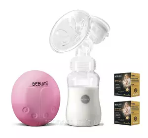 Электрический  молокоотсос Bebumi BS Eco (A pink) с силиконовой соской + пакеты для хранения грудного молока Электрический  молокоотсос Bebumi BS Eco (A pink) с силиконовой соской + пакеты для хранения грудного молока