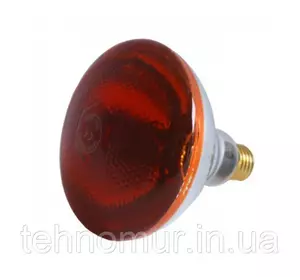 Лампа инфракрасная Tehnomur PAR38  цвет стекла оранжевый 250 Вт