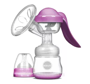Ручной молокоотсос Bebumi BM Pro (pink) + силиконовая массажная насадка Ручной молокоотсос Bebumi BM Pro (pink) + силиконовая массажная насадка