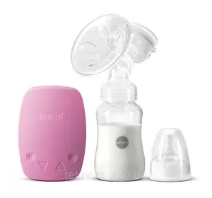 Электрический  молокоотсос Bebumi BS Eco (C pink) с силиконовой соской Электрический  молокоотсос Bebumi BS Eco (C pink) с силиконовой соской