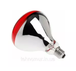 Лампа инфракрасная Tehnomur R125  цвет стекла красный  150 Вт Лампа инфракрасная Tehnomur R125  цвет стекла красный  150 Вт