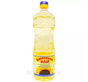 Масло подсолнечное рафинированное ТМ Винницкое 1 л Масло подсолнечное рафинированное ТМ Винницкое 1 л