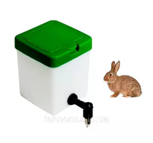 Поилка для кроликов Tehnomur 0.5 л. Поилка для кроликов Tehnomur 0.5 л.