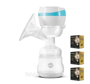 Электрический двухфазный  молокоотсос Bebumi BS1 (blue) с силиконовой соской + пакеты для хранения молока Электрический двухфазный  молокоотсос Bebumi BS1 (blue) с силиконовой соской + пакеты для хранения молока