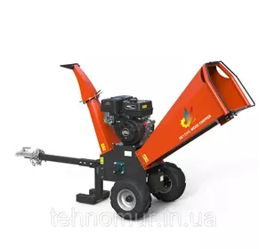 Щепорез, измельчитель веток Tеhnomur GS-1500 (DO-1500) красный с электростартером Щепорез, измельчитель веток Tеhnomur GS-1500 (DO-1500) красный с электростартером