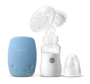 Электрический  молокоотсос Bebumi BS Eco (C blue) с силиконовой соской Электрический  молокоотсос Bebumi BS Eco (C blue) с силиконовой соской