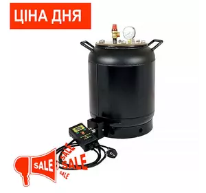 Автоклав бытовой электрический ЛАН на 16 банок (фланцевый) Автоклав бытовой электрический ЛАН на 16 банок (фланцевый)