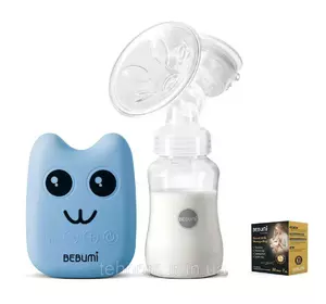 Электрический  молокоотсос Bebumi BS Eco (B blue) с силиконовой соской + пакеты для хранения грудного молока Электрический  молокоотсос Bebumi BS Eco (B blue) с силиконовой соской + пакеты для хранения грудного молока