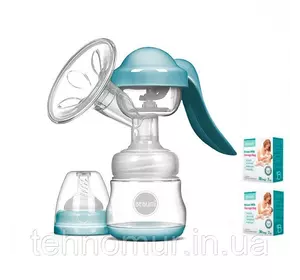 Ручной молокоотсос Bebumi BM Pro (blue) + силиконовая массажная насадка + пакеты для хранения грудного молока Ручной молокоотсос Bebumi BM Pro (blue) + силиконовая массажная насадка + пакеты для хранения грудного молока