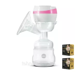 Электрический двухфазный  молокоотсос Bebumi BS1 (pink) с силиконовой соской + пакеты для хранения молока Электрический двухфазный  молокоотсос Bebumi BS1 (pink) с силиконовой соской + пакеты для хранения молока
