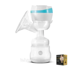 Электрический двухфазный  молокоотсос Bebumi BS1 (blue) с силиконовой соской + пакеты для хранения молока Электрический двухфазный  молокоотсос Bebumi BS1 (blue) с силиконовой соской + пакеты для хранения молока
